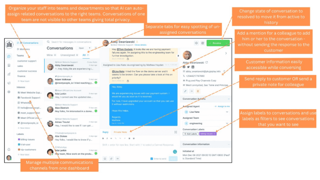 AI-Powered WhatsApp assistant for Hospitals - Lotus AI (AI Response & Routing) 1 Lotus chat1